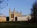 King's College Chapel viewed from the Backs