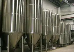 Tanks inside Kingdom Breweries