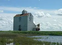 Grain elevator in Kinley