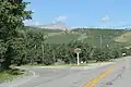 Northern terminus in Kiowa