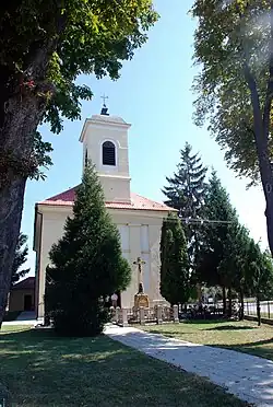 catholic church in the village