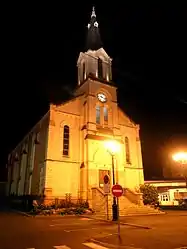 The church in Joué-lès-Tours