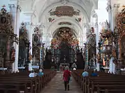 Interior of Rheinau Abbey