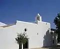 The parish church of Santa Agnès