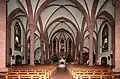 Inside view towards the altar