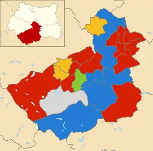 2016 results map