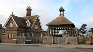 Lychgate at Kirkley Cemetery, Lowestoft, Suffolk