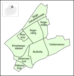 Kirseberg's neighbourhoods