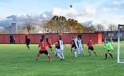 Kiveton Park vs. Grimethorpe Sports (2017) at the club's new Wales High School home.