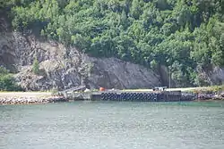 View of the old ferry quay