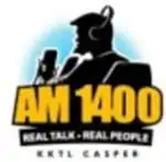 KKTL's former logo under talk format