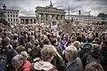 Protesters in Berlin