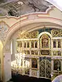 Interior of the Greek Catholic church in Klokočov