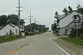 Looking south at downtown Klondike