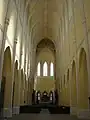 Nave of the abbey church