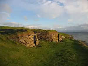 Image 37The Neolithic farmstead of Knap of Howar on Papa Westray, Orkney, dates from 3700 BC and might be the oldest surviving stone dwelling in northern EuropeCredit: Me677