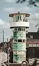 Knippelsbro control tower seen from North, now functioning as a cafe