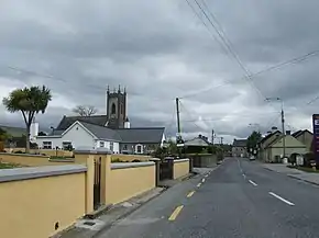 Approaching the village on the R713 (formerly N10)