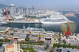 Harborland – Meriken Park area in Kobe