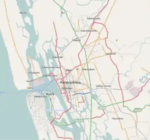 Pathadipalam is located in Kochi