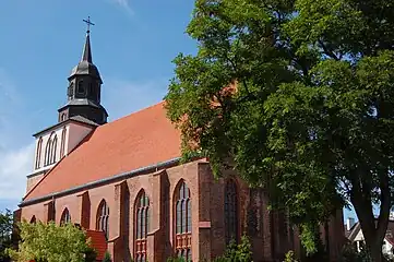 Saint Nicholas church in Wolin