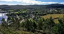 View of the town