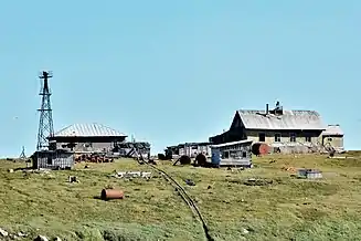 Kolyuchin Island: Abandoned polar station 2013