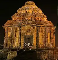 Main shrine of Konark Sun temple