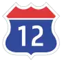 Expressway No.12 shield}}