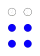 ⠶ (braille pattern dots-2356) 