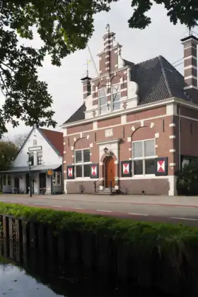 Rijksmonument, former Kortenhoef Town Hall