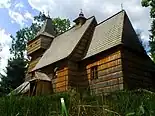 St. Martin church in Grywałd from 16th/17th century