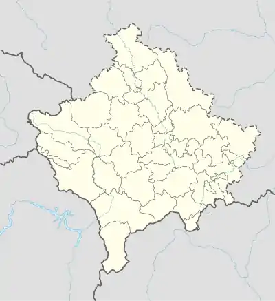 Bllacë is located in Kosovo