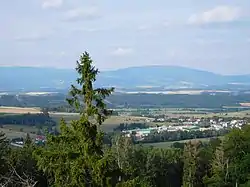 View of Horka u Staré Paky and the Giant Mountains