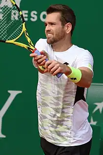 Image 49Austin Krajicek was part of the winning men's doubles team in 2023. It was his first major title. (from French Open)