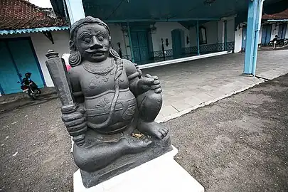 Dvarapala at the Kraton of Surakarta, Indonesia