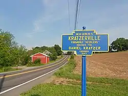 Keystone Marker for Kratzerville