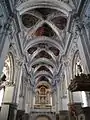 Choir loft and ceiling