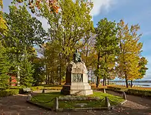 Image 7Monument to Friedrich Reinhold Kreutzwald, the composer of Estonian national epic Kalevipoeg. (from Culture of Estonia)