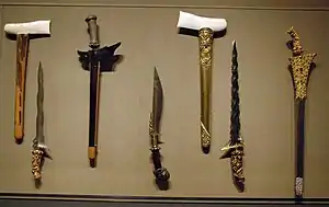 Keris display