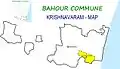 Map of Krishnavaram Village Panchayat