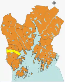 Location of District Slettheia