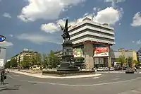 Monument to heroes of Kosovo