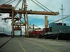 Kuantan Port Container Berth with gantry crane