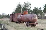 Freight cars, Beloye Ozero Station