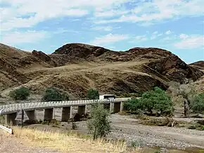 C14 bridge over the Kuiseb Canyon