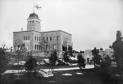 Kultaranta Castle residence of the President of Finland, in 1920