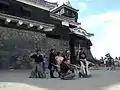 Regular cultural performances in front of the main castle.