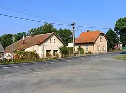 Houses in the centre of Kunčice