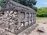 Tomb with coffin shape